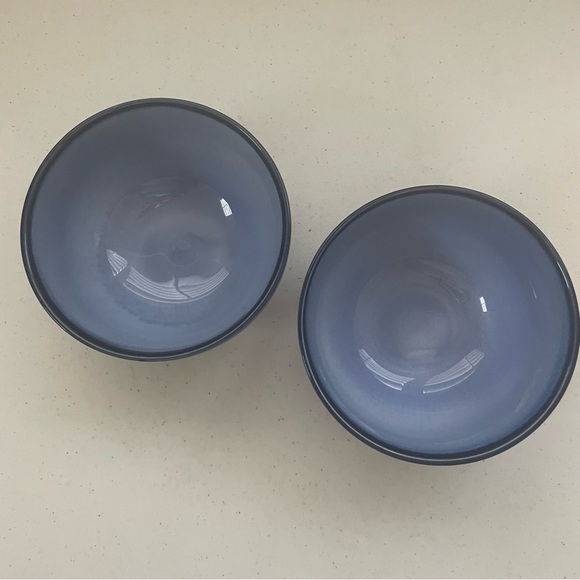 Sango - 5” Soup/Ice Cream bowls - Nova Blue - Set of 2 - Picture 2 of 7